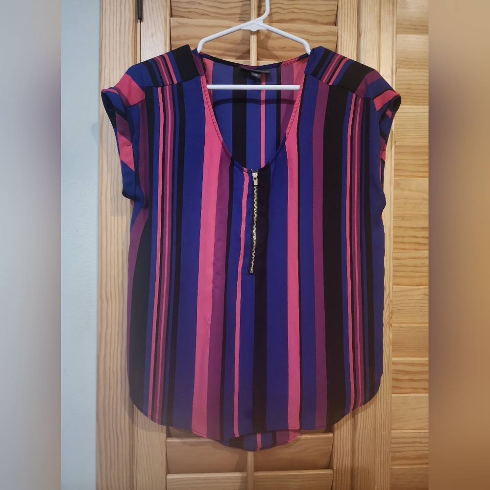 BOLD elements Colorful Striped Blouse